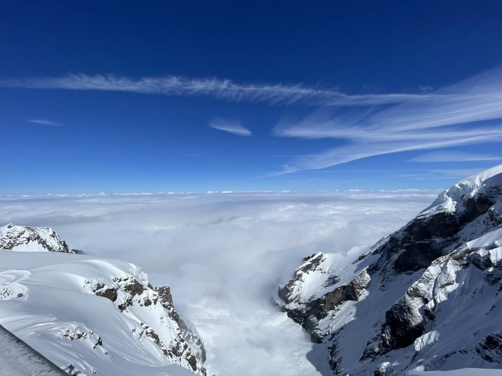 The view from the station