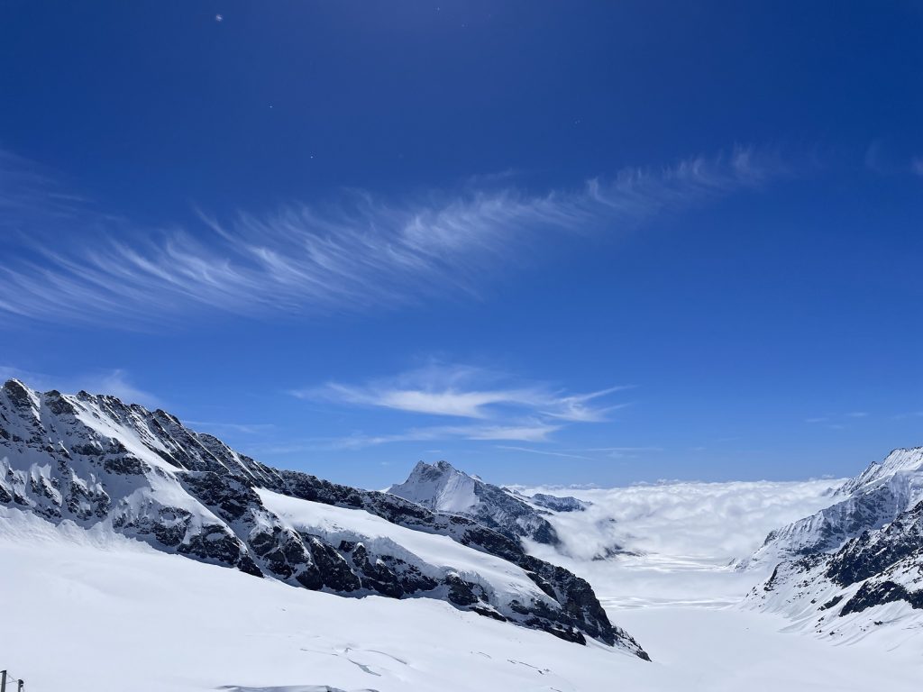 The view from the station