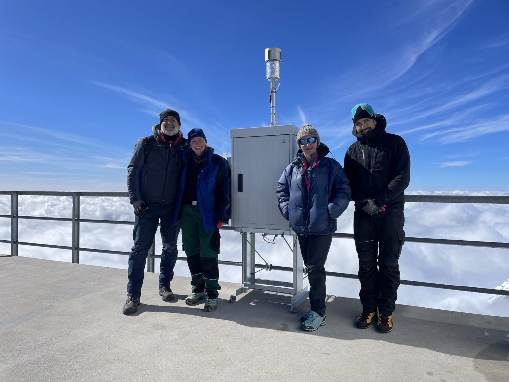 The team who installed the automatic device